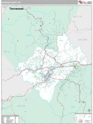 Haywood County, NC Wall Map