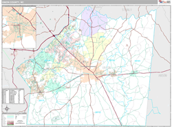 Union County, NC Wall Map