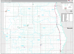 Pembina County, ND Wall Map