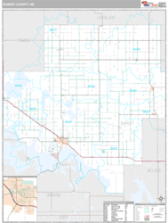 Ramsey County, ND Wall Map