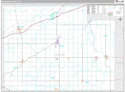 Paulding County, OH Wall Map