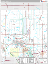 Trumbull County, OH Wall Map