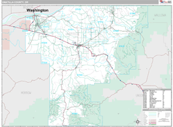 Umatilla County, OR Wall Map