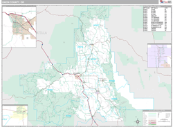 Union County, OR Wall Map