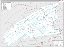 Perry County, PA Wall Map