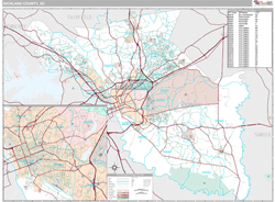 Richland County, SC Wall Map