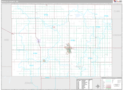 Beadle County, SD Wall Map