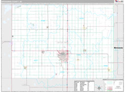 Brookings County, SD Wall Map