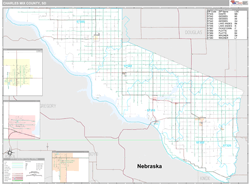 Charles Mix County, SD Wall Map