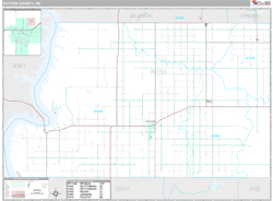 Potter County, SD Wall Map