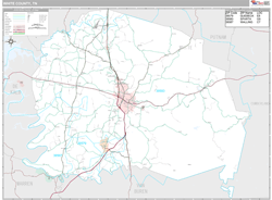 White County, TN Wall Map