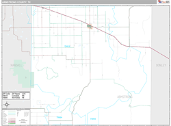 Armstrong County, TX Wall Map