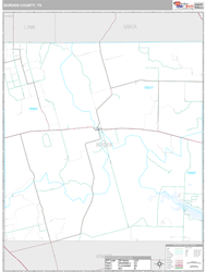 Borden County, TX Wall Map