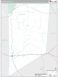 Culberson County, TX Wall Map
