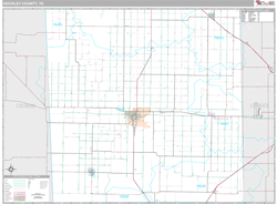 Hockley County, TX Wall Map