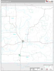 Motley County, TX Wall Map