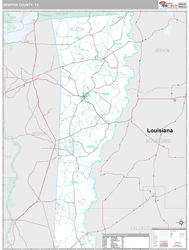 Newton County, TX Wall Map