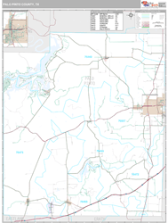 Palo Pinto County, TX Wall Map