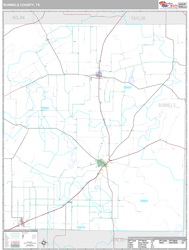 Runnels County, TX Wall Map