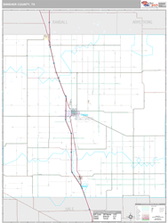 Swisher County, TX Wall Map