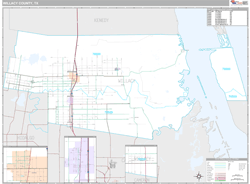 Willacy County, TX Wall Map