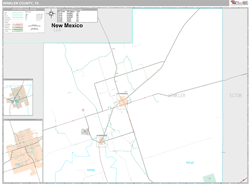 Winkler County, TX Wall Map