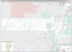 Juab County, UT Wall Map