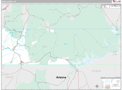 Kane County, UT Wall Map