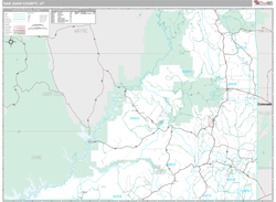 San Juan County, UT Wall Map