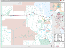 Tooele County, UT Wall Map