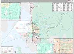 Weber County, UT Wall Map