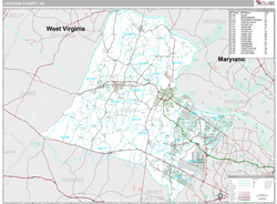 Loudoun County, VA Wall Map