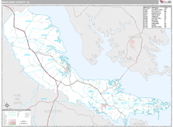 Middlesex County, VA Wall Map