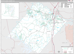 Spotsylvania County, VA Wall Map