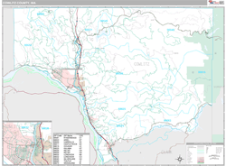 Cowlitz County, WA Wall Map