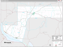 Pepin County, WI Wall Map