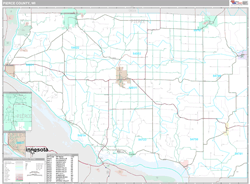 Pierce County, WI Wall Map