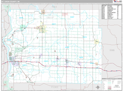 St. Croix County, WI Wall Map