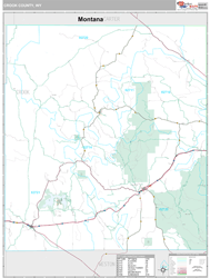 Crook County, WY Wall Map