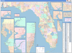 Florida  Wall Map