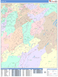 Hoover Wall Map