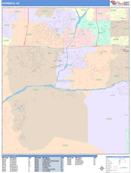 Avondale Wall Map