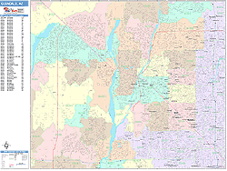 Glendale Wall Map