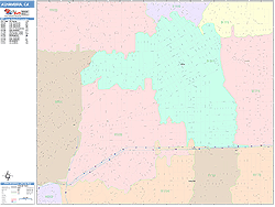 Alhambra Wall Map