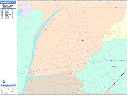 Baldwin Park Wall Map