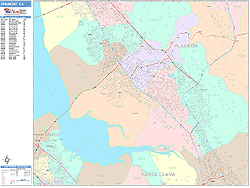 Fremont Wall Map