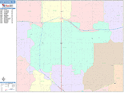 Hawthorne Wall Map