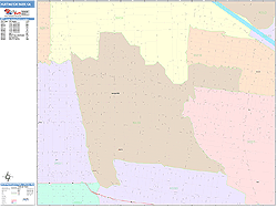 Huntington Park Wall Map