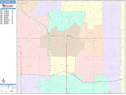 Inglewood Wall Map