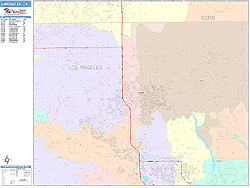 Lancaster Wall Map